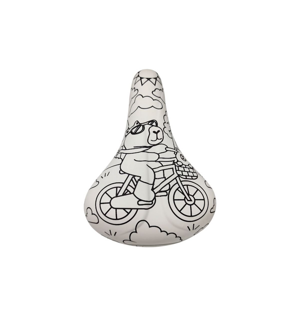 SELIM INFANTIL ELLEVEN PARA COLORIR 222X140MM COM CANOTE 22.2MM - CAPIVARA