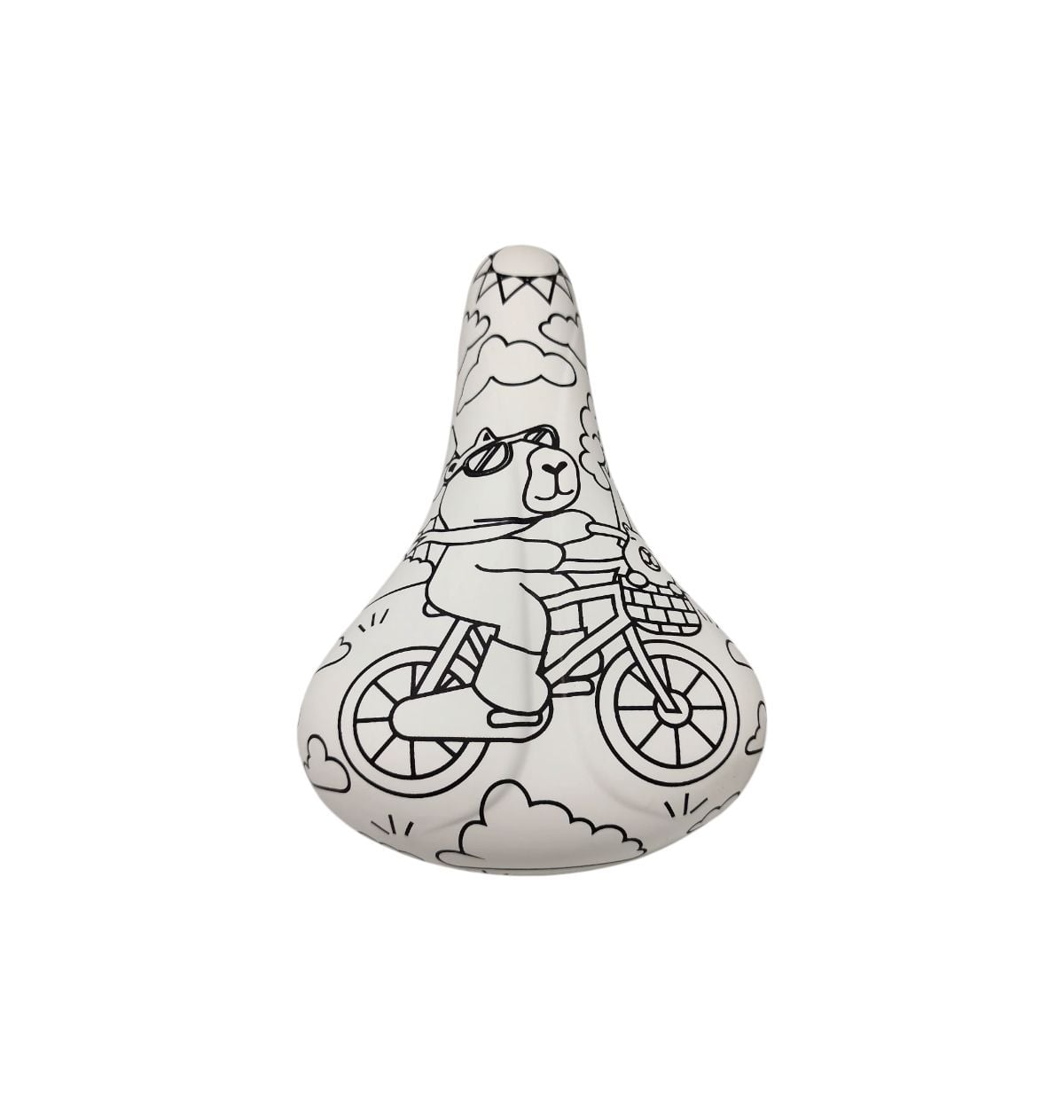 SELIM INFANTIL ELLEVEN PARA COLORIR 222X140MM COM CANOTE 22.2MM - CAPIVARA