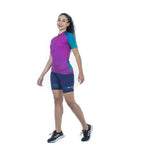 CAMISA CICLISMO ELITE FEMININA UV PROT/LUMINA ROSA 12 ANOS