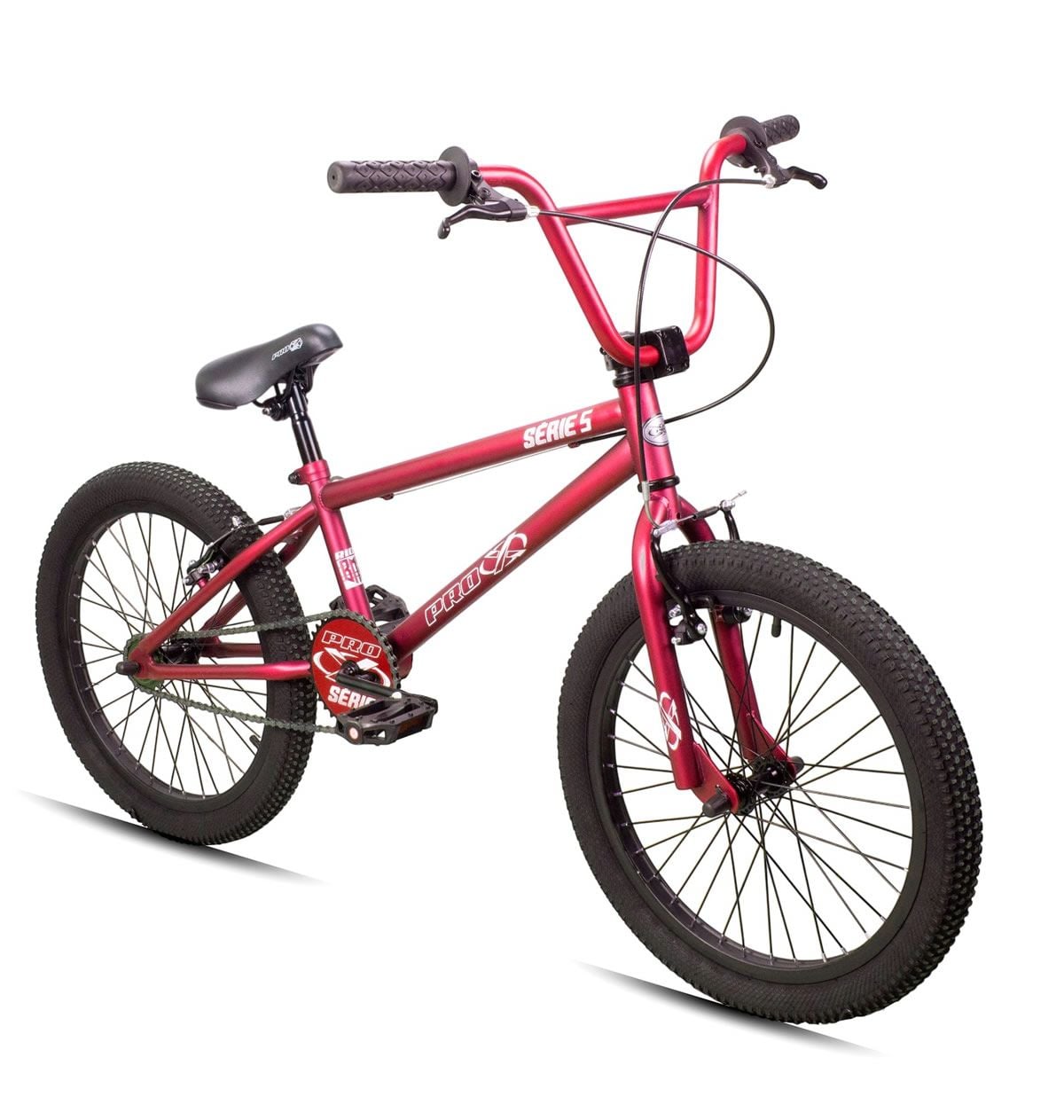 BICICLETA ARO 20 PRO -X BMX SERIE 5 VERMELHO ACETINADO