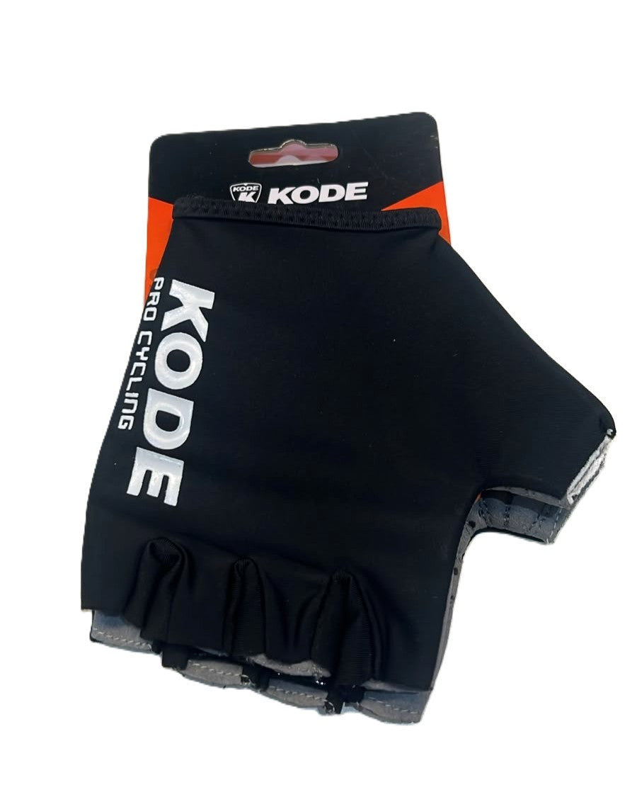 Luva Aberta Kode Cycling Pro Gel Preto/Cinza - GG