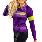 CAMISA CICLISMO FREE FORCE FEMININA BASIC MANGA LONGA JUICE