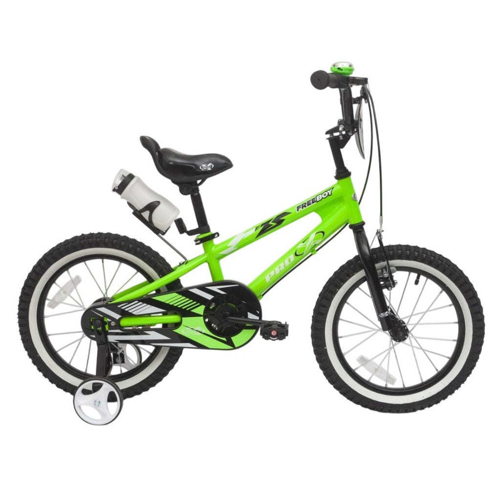 BICICLETA ARO 16 AÇO PRO-X FREEBOY VERDE