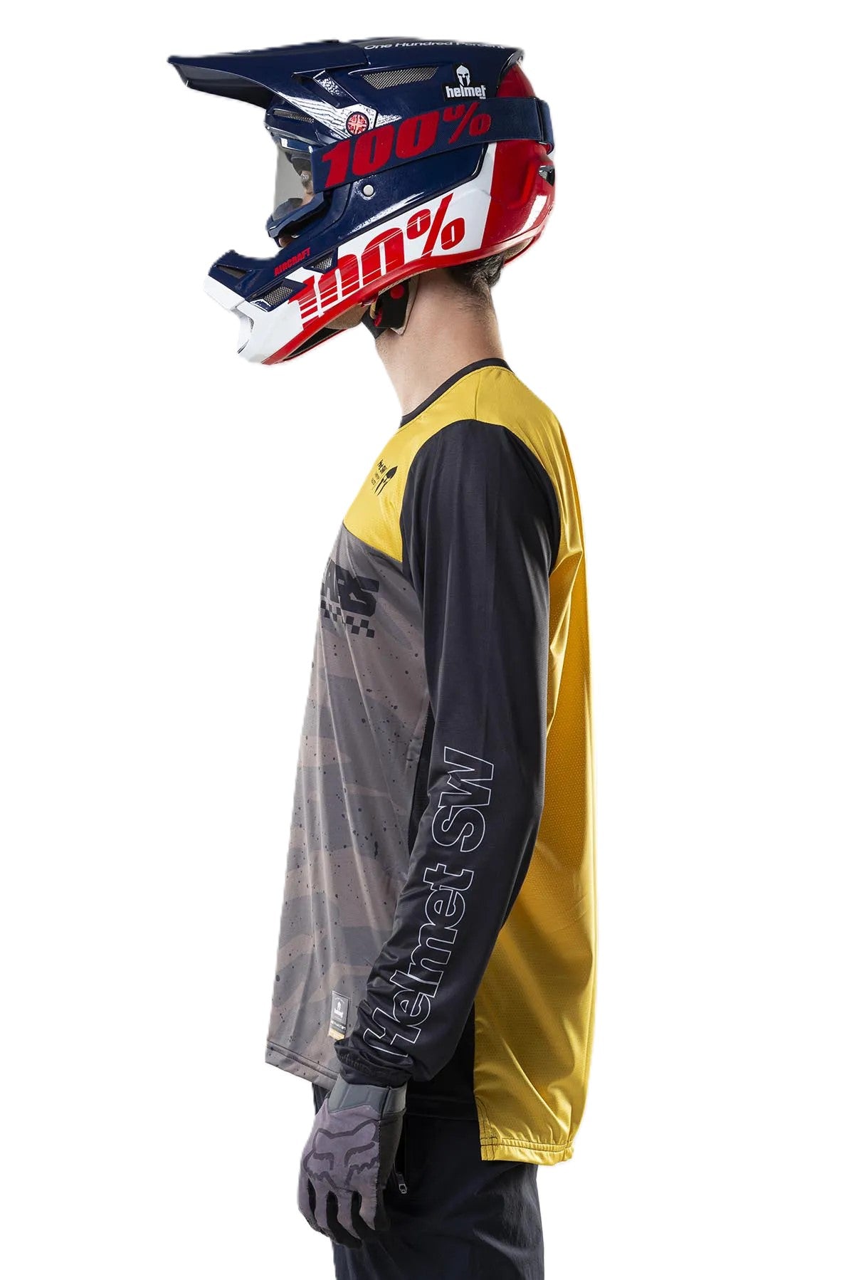 CAMISA JERSEY AIR PHANTOM | HELMET SW | MANGA LONGA