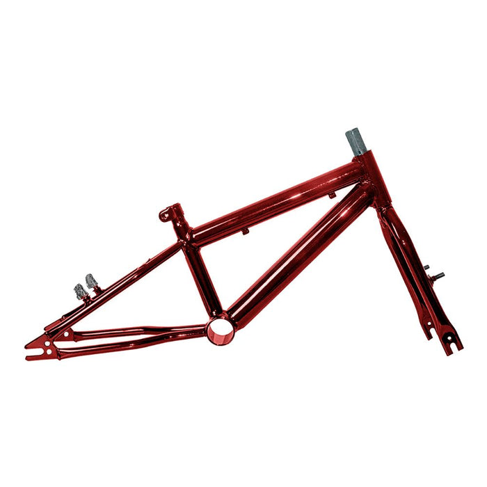 KIT 26 QUADRO/GARFO AÇO SAMY REBAIXADO UNISSEX - VERMELHO