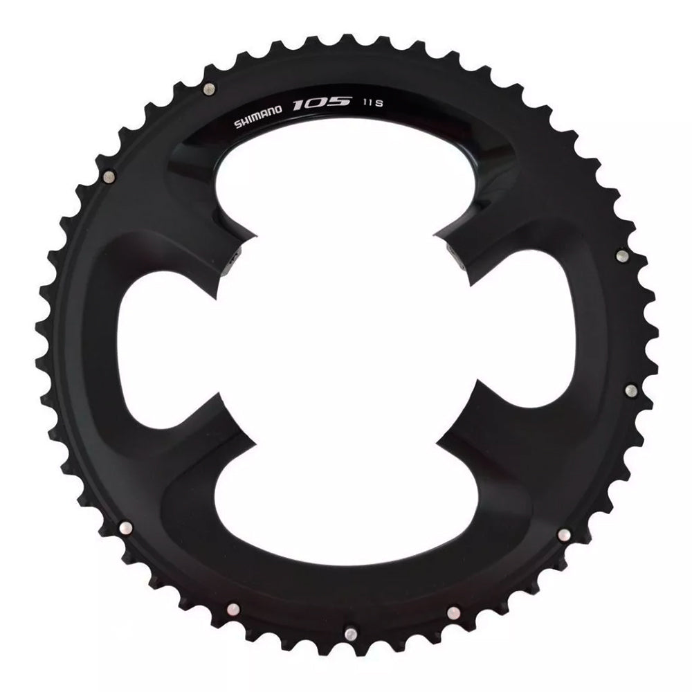 COROA SHIMANO 105 R7000/FC-5800 11 VELOCIDADES 53D (Y1PH98130) - PRETO