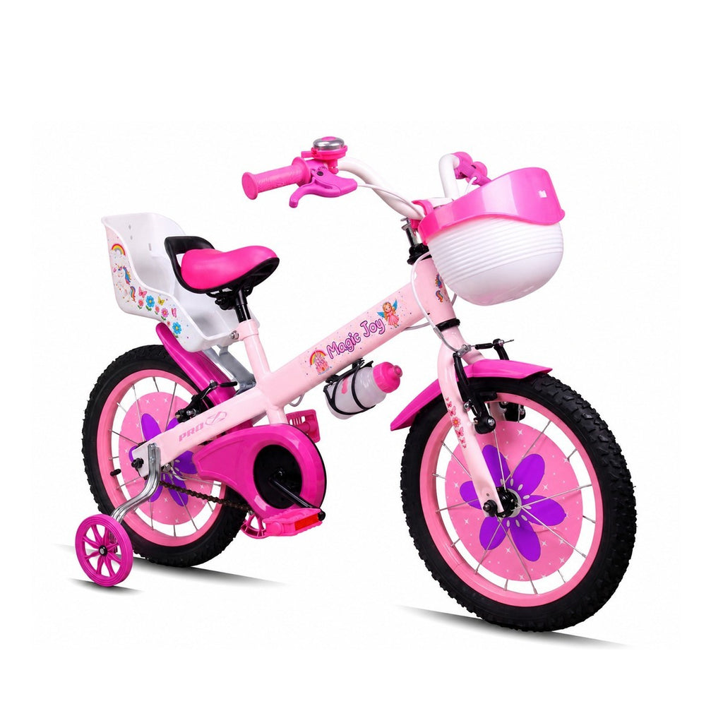 BICICLETA 16 PRO-X MAGIC JOY ROSA BEBE/ROSA