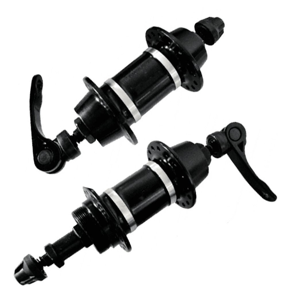 CUBO 32F ROSCA D/T ALUM. C/ BLOCAGEM ROLAMENTADO - PRETO