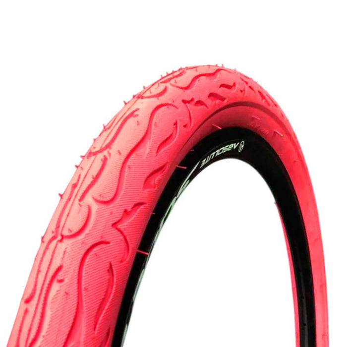 PNEU 26X2.125 FLAME MTB FREESTYLE GRAU DSI SRI-38 - VERMELHO