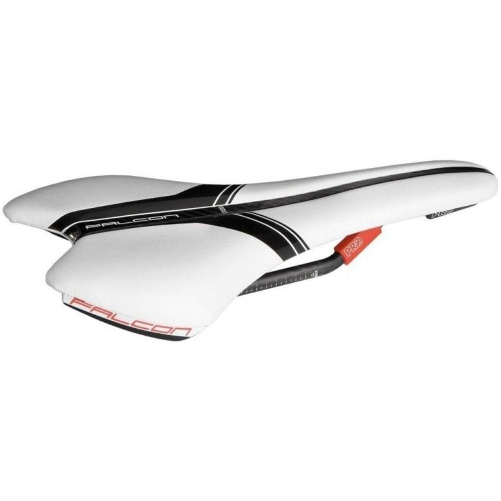 SELIM SHIMANO PRO FALCON CARBON - BRANCO - 132mm
