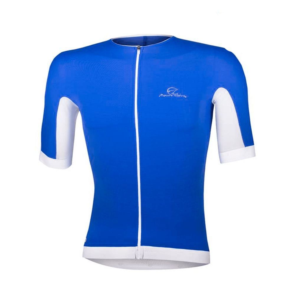 Camisa Ciclismo Mauro Ribeiro Tecno Blue Fit