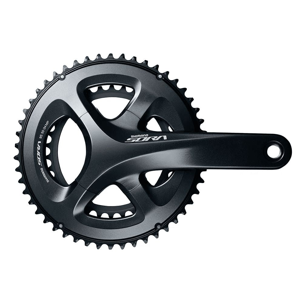 PEDIVELA SHIMANO SORA FC-R3000 DUPLA ENGRENAGEM 34/50 (170MM) - PRETO