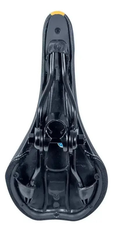 Selim Rava Pictoris Mtb (133mm) - Preto/Laranja
