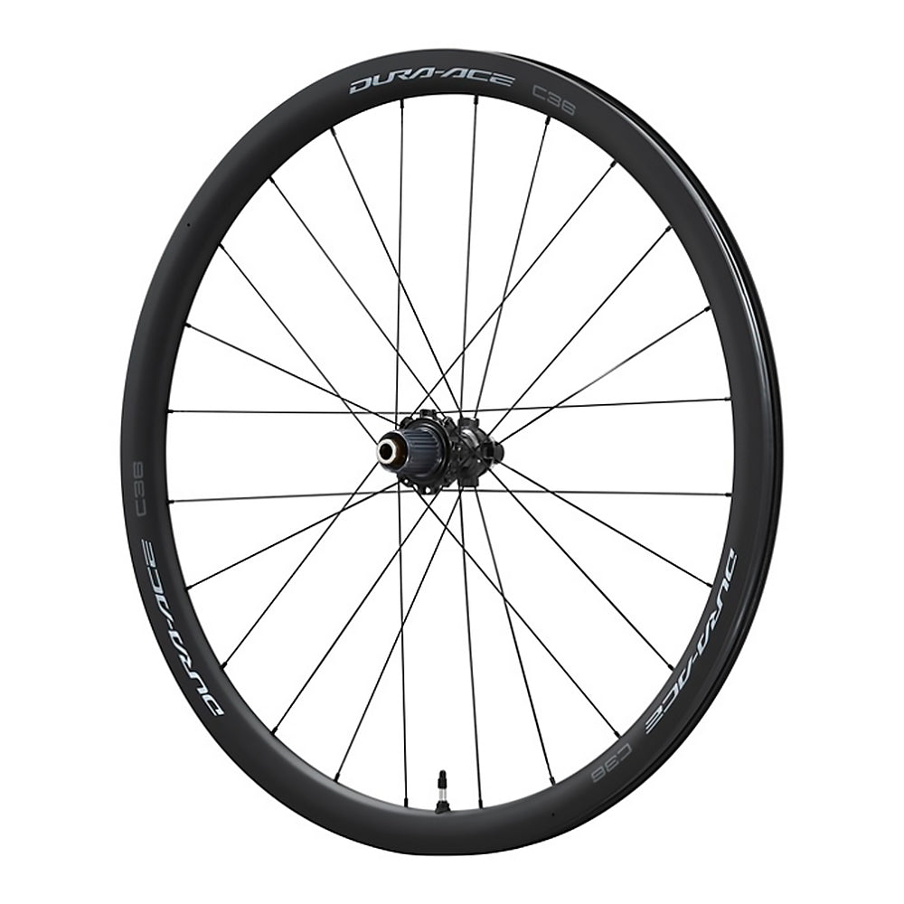 Rodas Shimano Wh-r9270-c36-tl Carbon 24f 12v Dura Ace Tubele Preto
