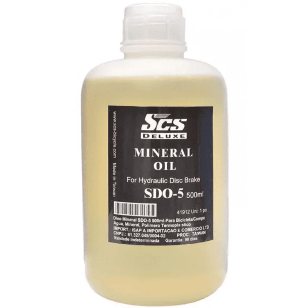 FLUIDO DE FREIO MINERAL SDO-5 (500ML) - TRANSPARENTE
