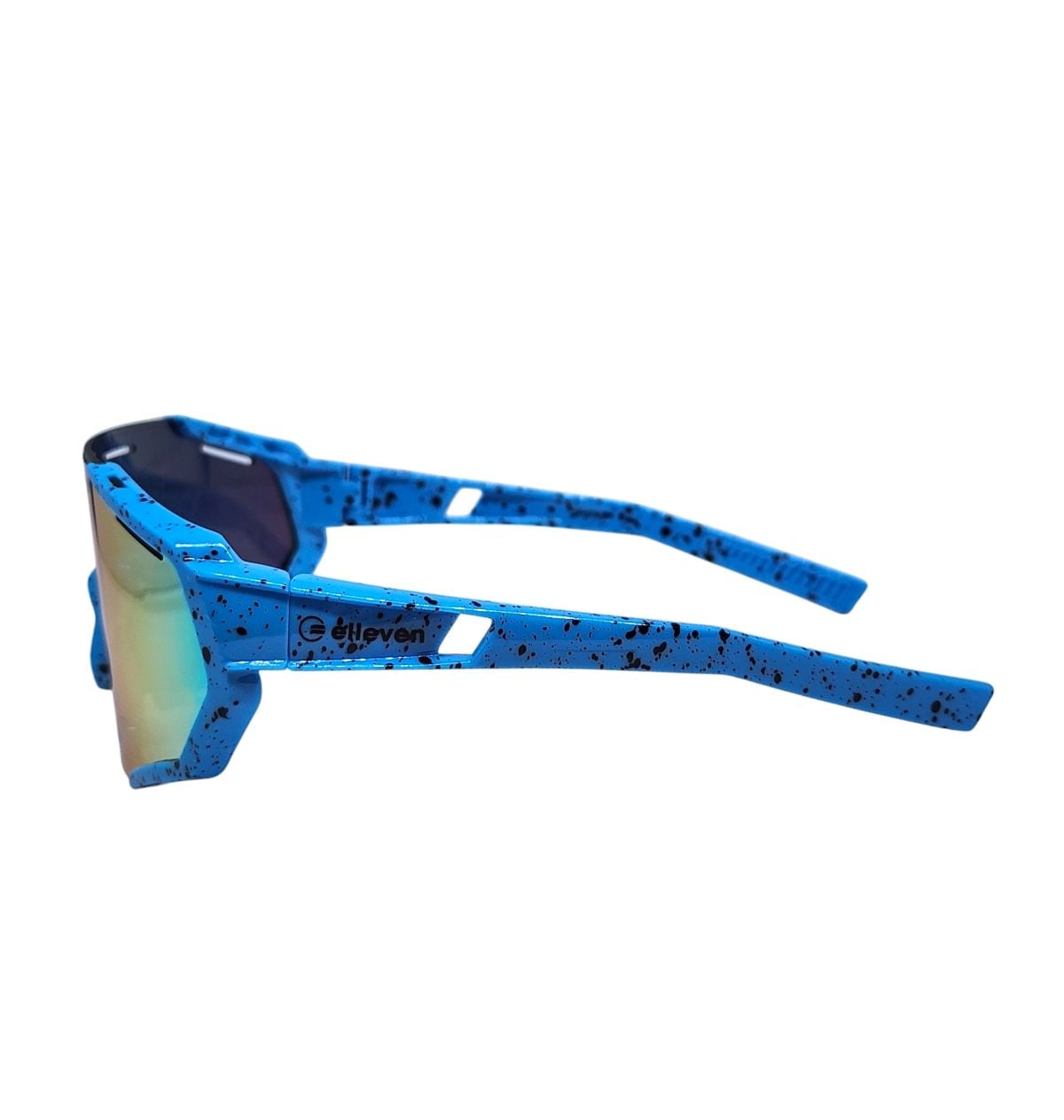 OCULOS CICLISMO KIDS ELLEVEN XQ547 LENTE POLICARBONATO COLORS UV400 AZUL