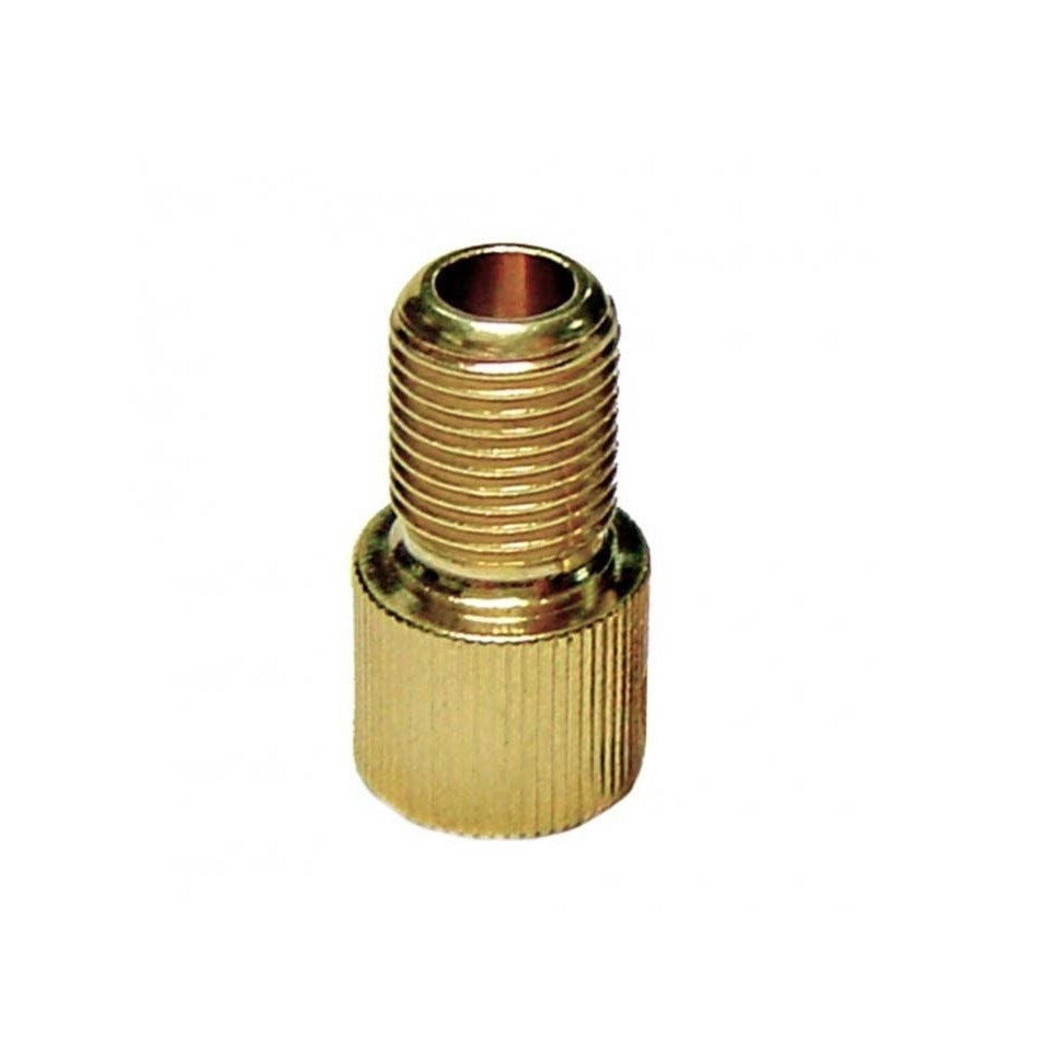 ADAPTADOR VÁLVULA PRESTA P/ SCHRADER (COBRE)