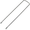HASTE DE METAL P/CESTA 26 SEM PARAFUSOS PRETO