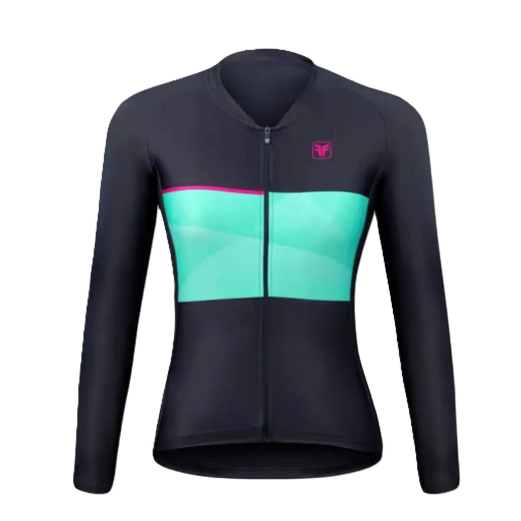 CAMISA CIC. FEMININO MANGA LONGA FREE FORCE TRAINING BLUR