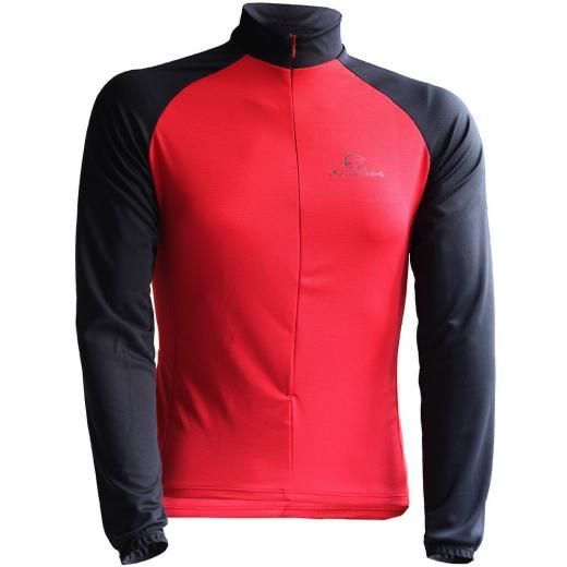 CAMISA CICLISMO MAURO RIBEIRO MANGA LONGA VINTAGE VERMELHO - M