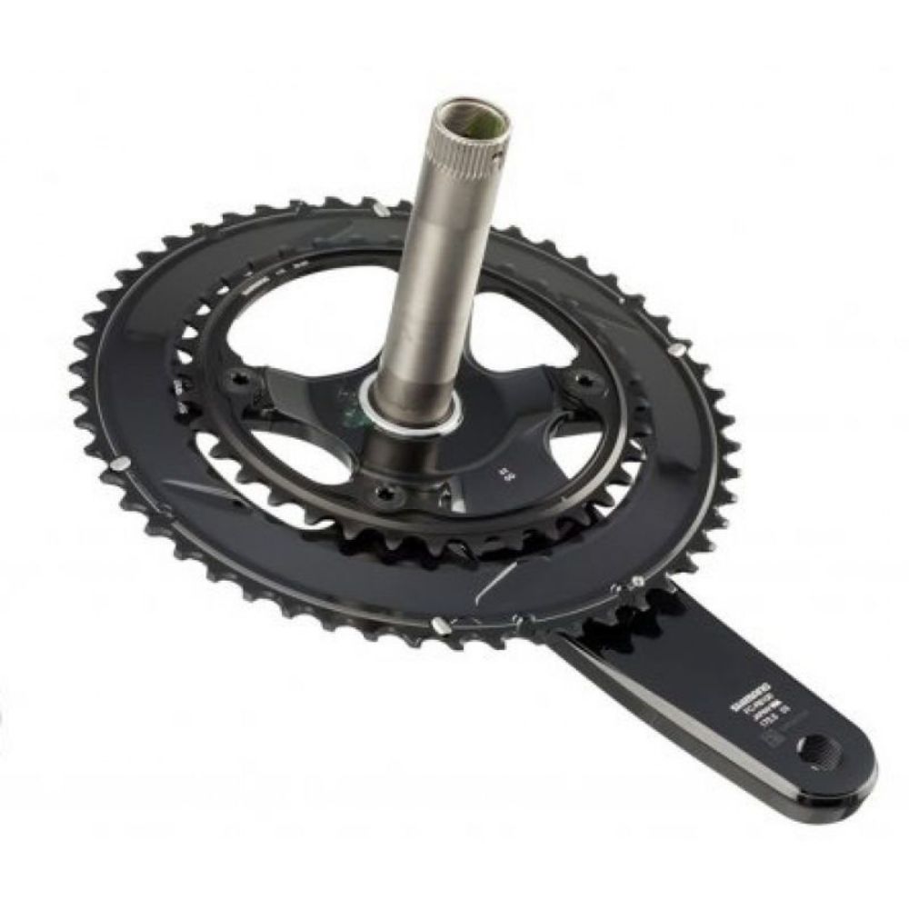 PEDIVELA SHIMANO DURA ACE FC-R9100 172,5MM C/ POTÊNCIA (36/52) - GRAFITE