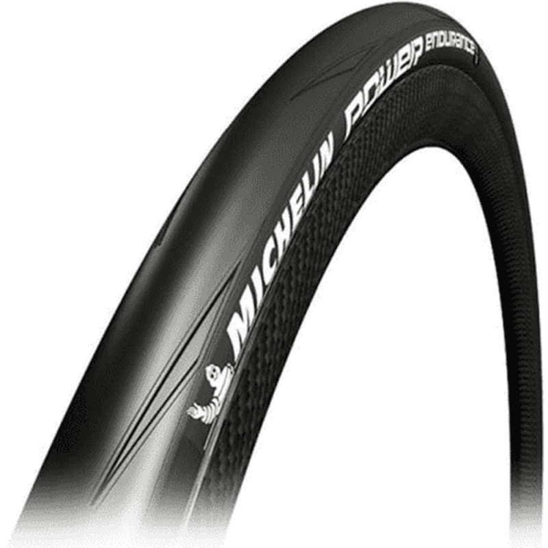 PNEU 700X25 MICHELIN POWER ENDURANCE KEVLAR S/ARAME - PRETO