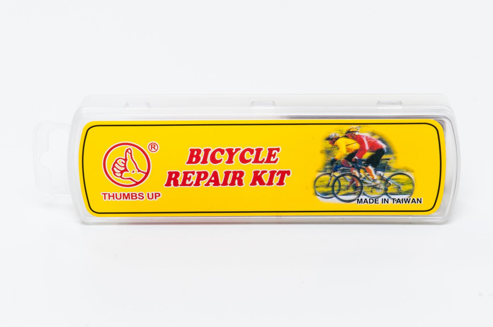 KIT REPARO THUMBS UP TIPO MACARRÃO P/ TUBELESS C/ APLICADOR (10 TIRAS) - MARROM