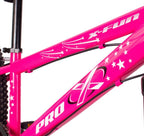 BICICLETA ARO 24 PRO-X X-FUN PRETA ROSA