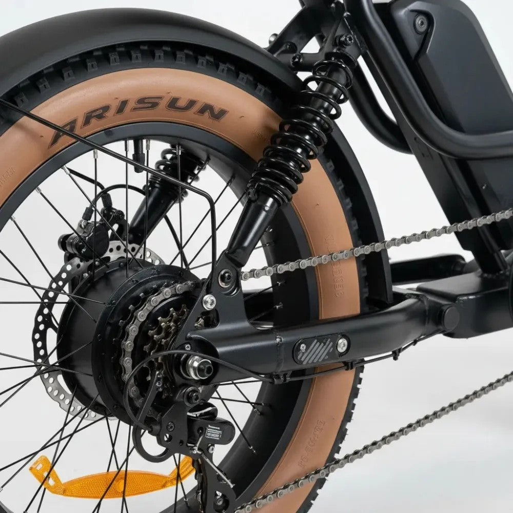 BICICLETA ELÉTRICA RAVA E-PULSE ALLOY 48V ARO 20 750W