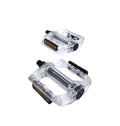 PEDAL PLATAFORMA 9/16 ESFERADO ACRÍLICO COM REFLETOR TRANSPARENTE