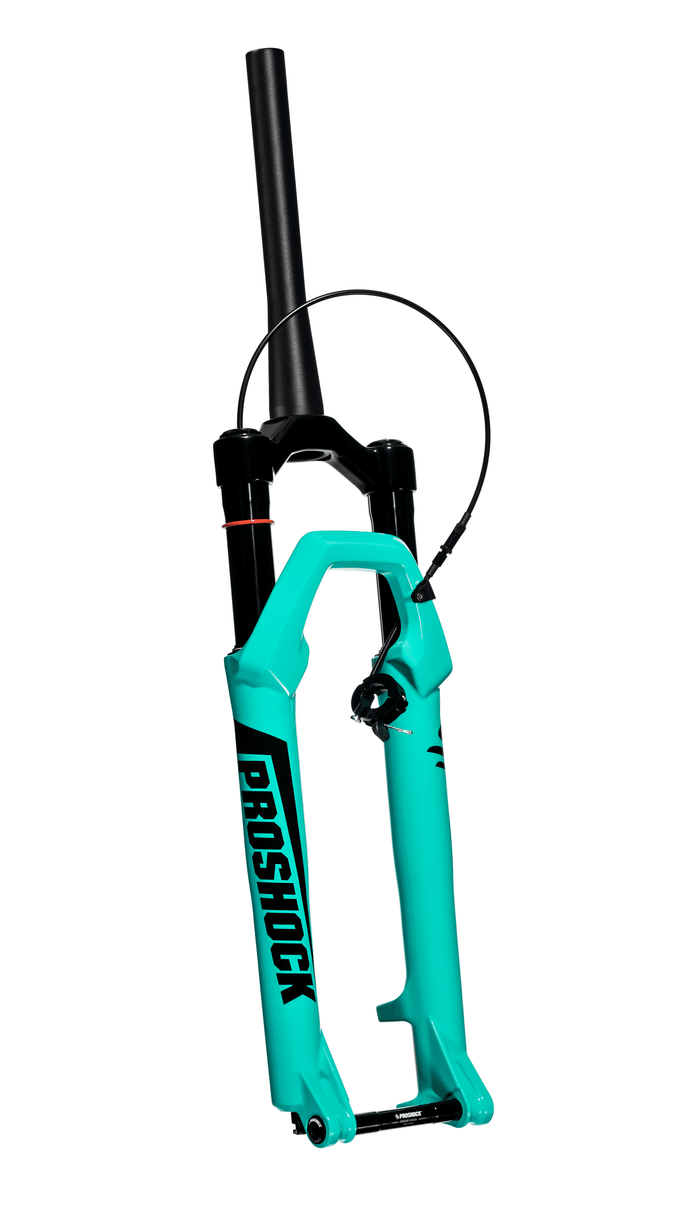 Suspensão Onix Trava No Guidão Spider Aro 29 Tubo Tapered Eixo 15x100 Colors - Outlet - Turquesa / Tapered / 100mm