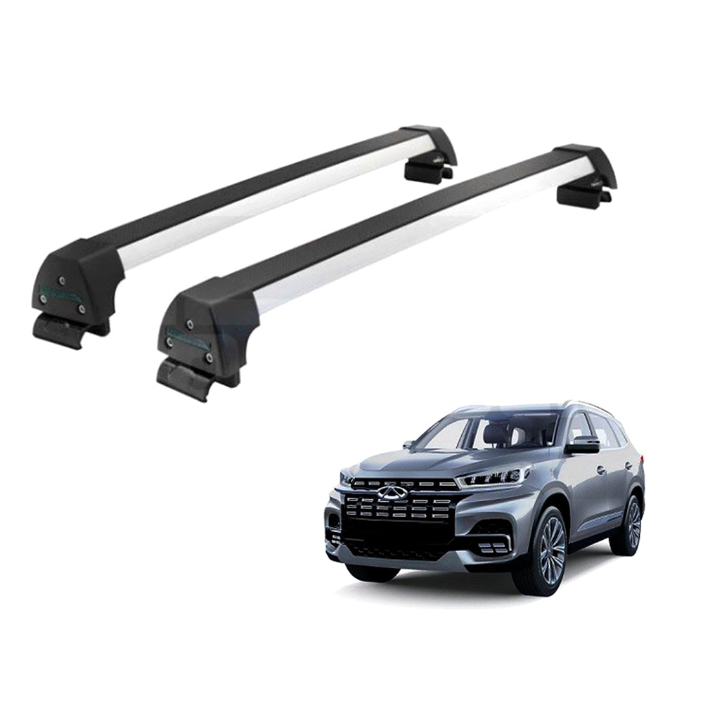 RACK LONG LIFE SPORT ALUM. PRATA P/ TIGGO 8 C/ LONG. A PARTIR DE 2020 (ATG8P) - PRATA