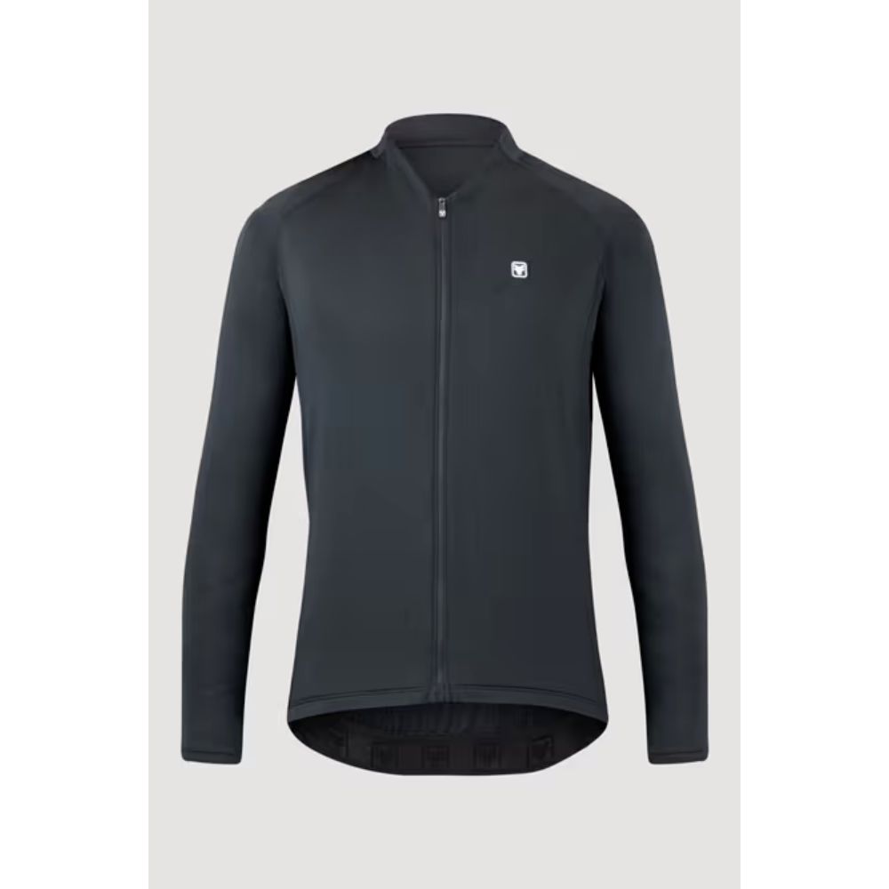 CAMISA CICLISMO FREE FORCE START MANGA LONGA BLACK PELUCIADA