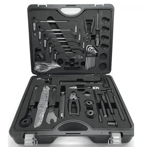 KIT FERRAMENTAS SHIMANO PRO EXPERT C/ MALETA 42 PEÇAS (PRTL0107) - PRETO