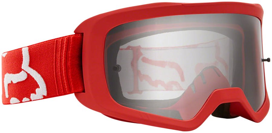 ÓCULOS GOGGLE FOX MAIN RACE LENTE TRANSP.