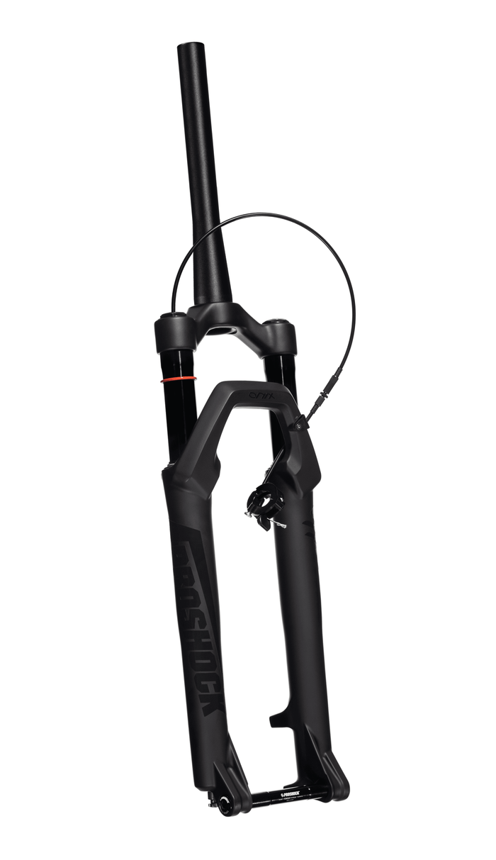 Suspensão Onix Dark Trava No Guidão Spider Aro 29 Tubo Tapered Eixo 15x100 Preta Fosca - Preta Fosca / Tapered / 100mm