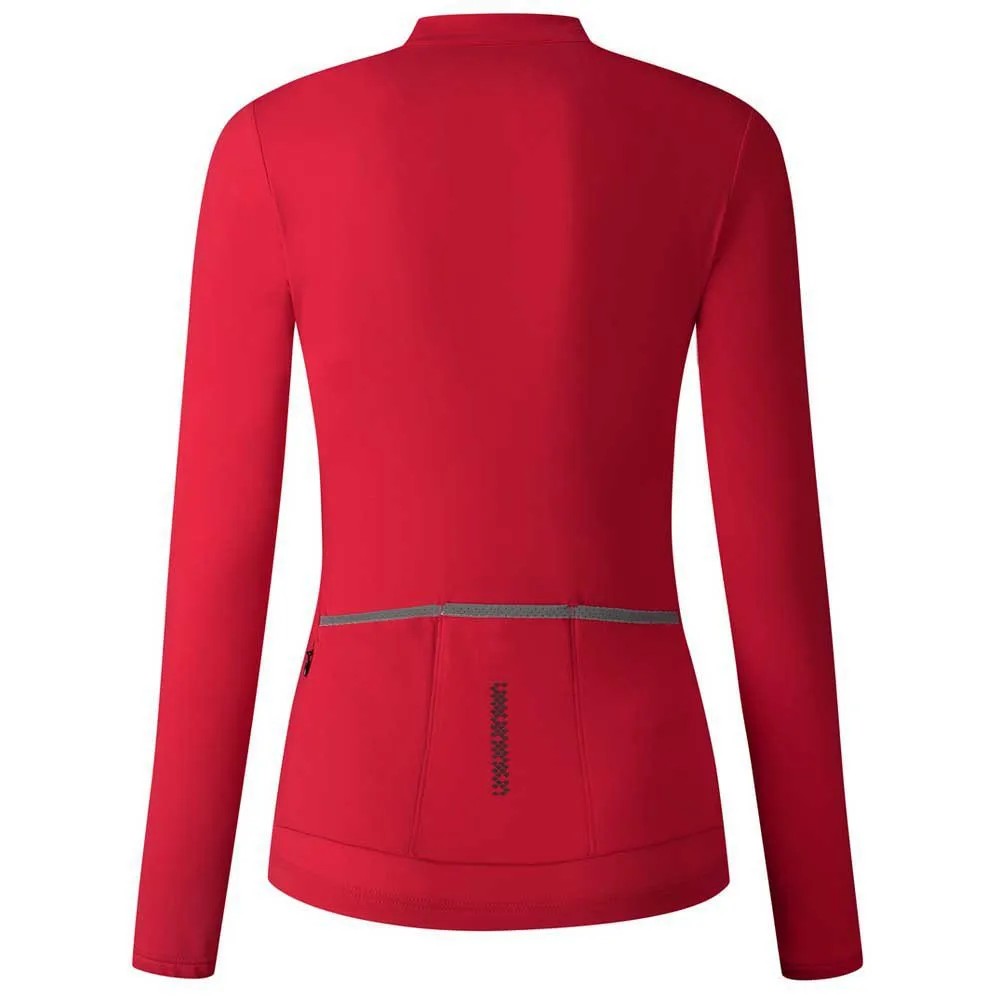Jaqueta Ciclismo Feminina Shimano Kaede Térmica Vermelho G