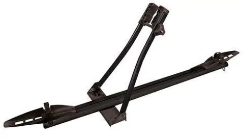 TRANSBIKE DE TETO LONG LIFE AUTO BIKE PREMIUM LOCK BLACK - ALUMÍNIO COM BORBOLETA (TRILHO E BRAÇOS EM ALUMÍNIO NA COR PR