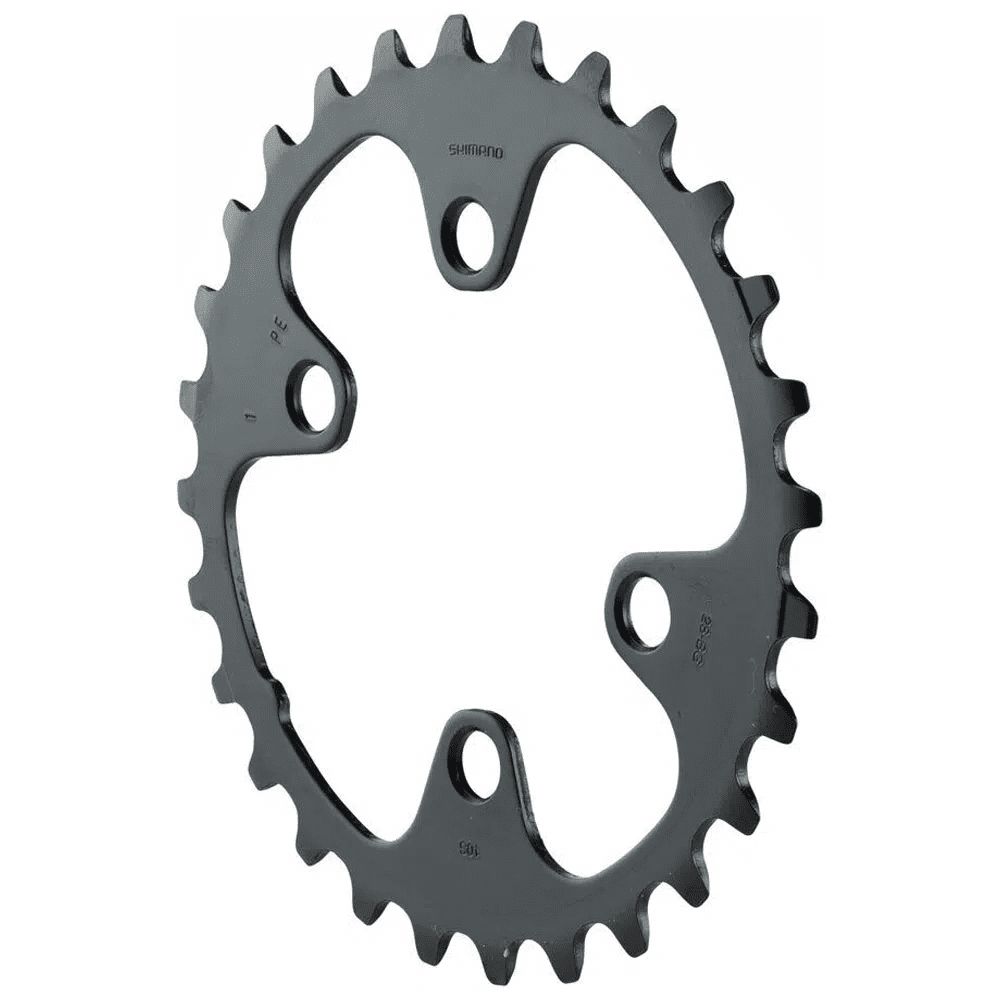COROA 26D SHIMANO DEORE M6000 10 VELOCIDADES (Y1WD26000) - PRETO