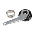 BRAÇO CONTRAPEDAL E SAPATA SHIMANO PARA SG-8C31 - PRATA