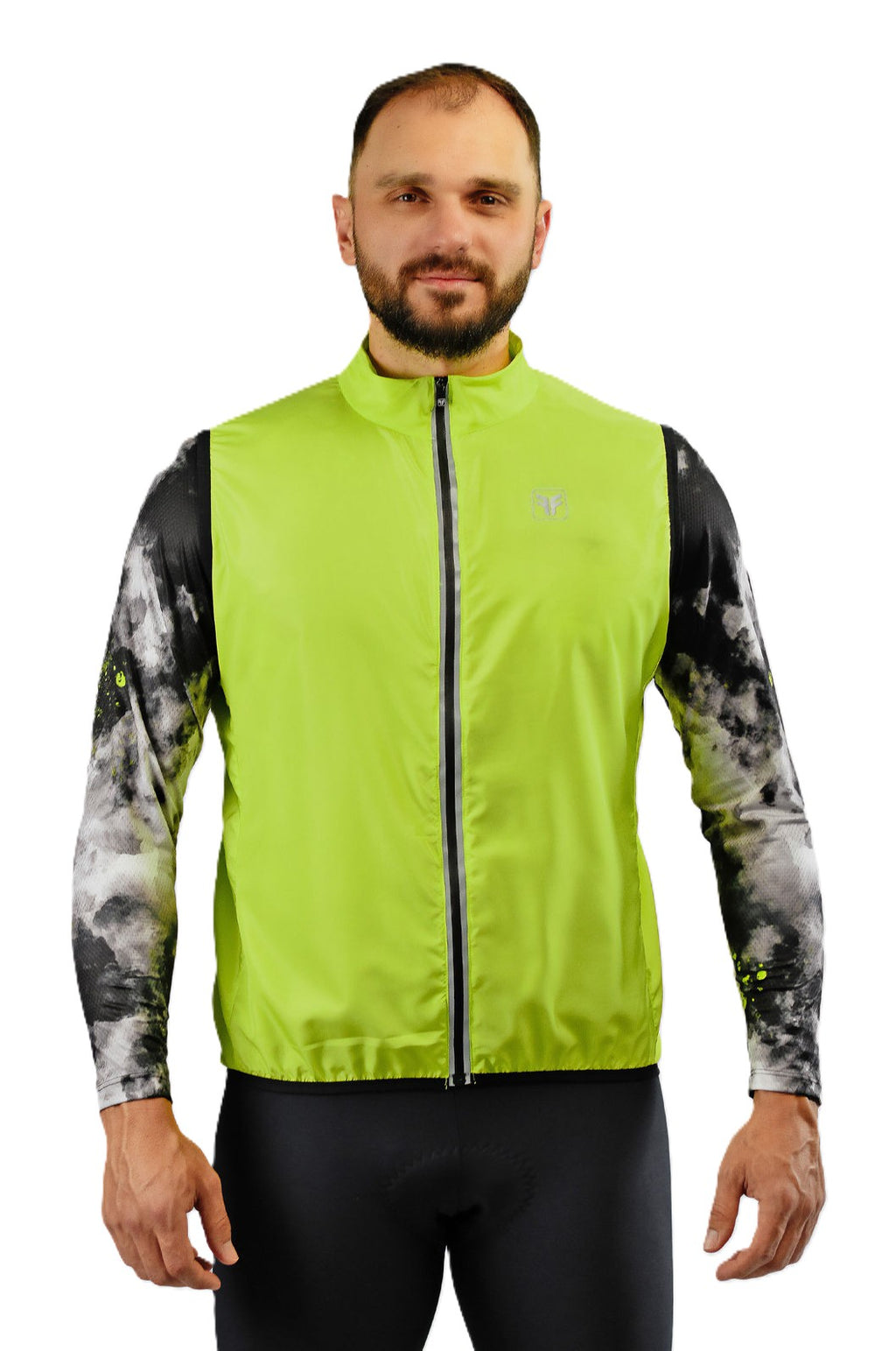 COLETE CORTA VENTO MASCULINO FREE FORCE CLASSIC VERDE LIMA - 3G