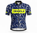 CAMISA CICLISMO REFACTOR 3XU CAMO AZUL/AMARELO