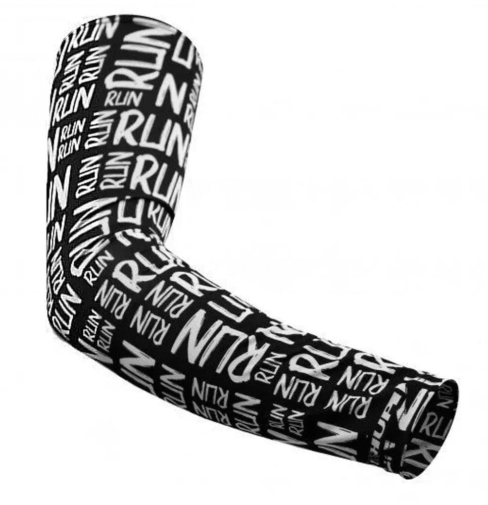 Manguito HUPI Run Preto Proteção UV50+ / M