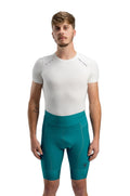 BERMUDA DE CICLISMO MASCULINA FREE FORCE TRAINING TURQUESA - GG