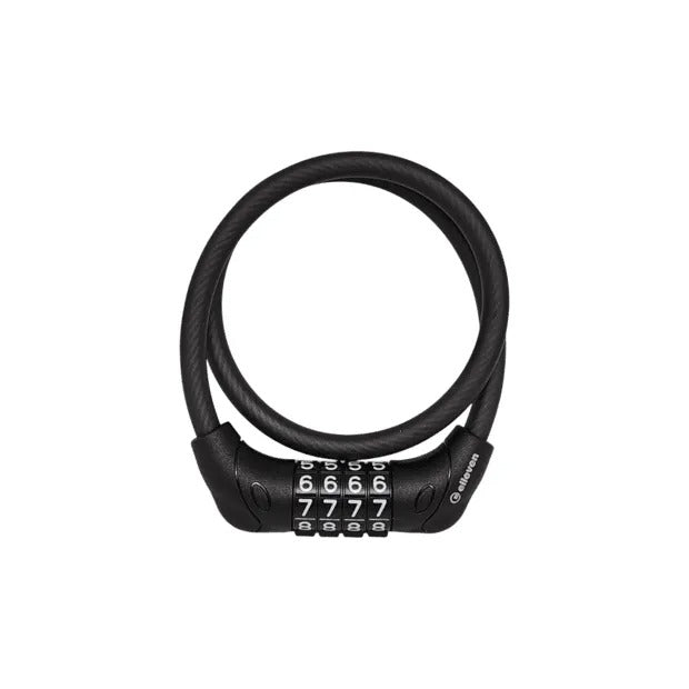 CADEADO ESPIRAL EMBORRACHADO  COM SEGREDO 8 M X 550 MM