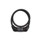 CADEADO ESPIRAL EMBORRACHADO  COM SEGREDO 8 M X 550 MM