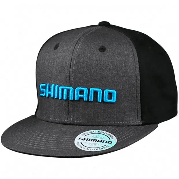 BONÉ SHIMANO RETO OFICIAL CINZA/PRETO C/ LOGO CIANO