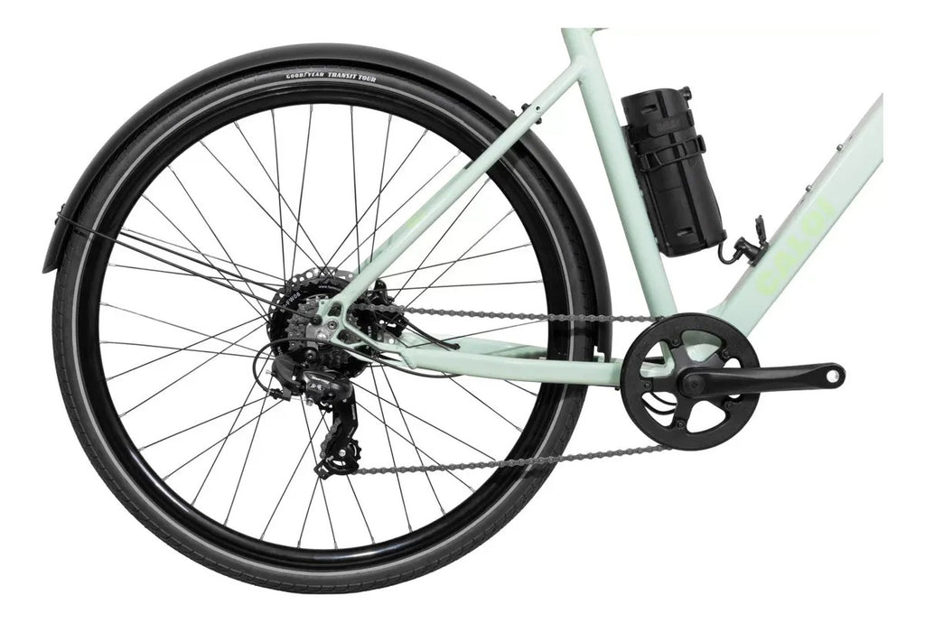 Bicicleta Eletrica 700 Caloi E Vibe Rush Urbana Menta - P