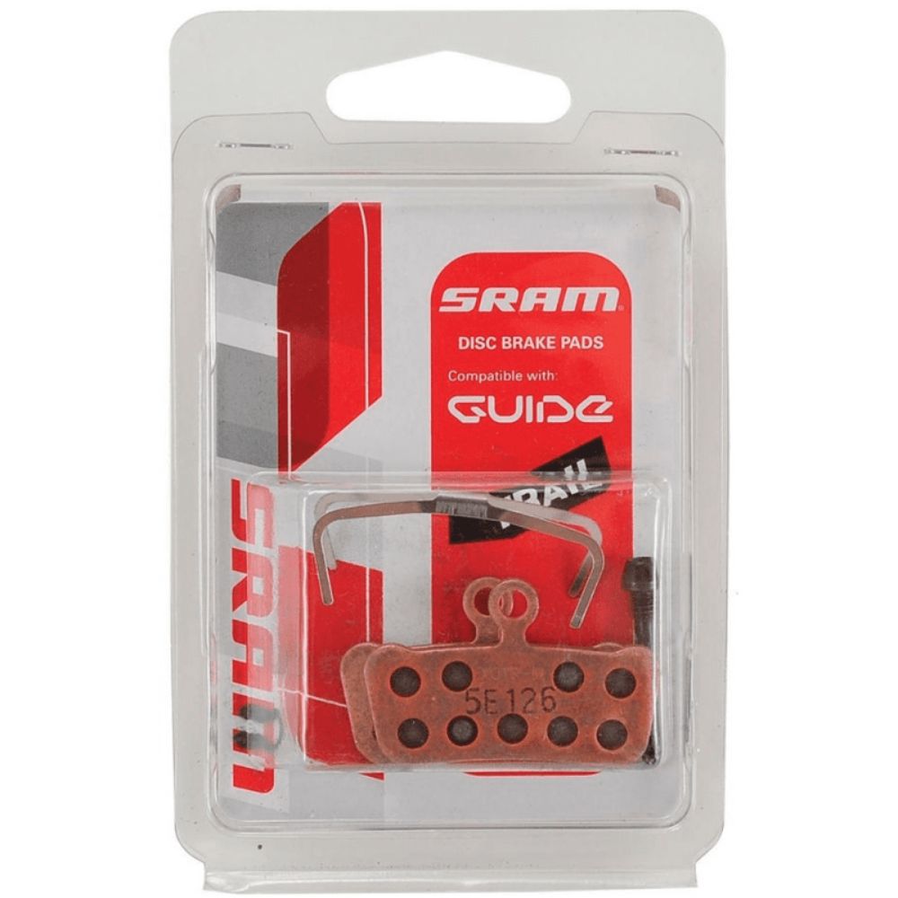 PASTILHA FREIO SRAM GUIDE/TRAIL/G2/ULTIMATE METÁLICA - PRETO