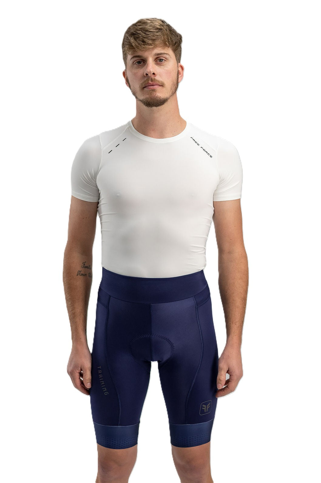 Bermuda de Ciclismo Masculina Free Force Training Azul-Marinho M